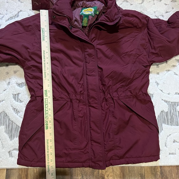 Cabela's Women's Coat DuPont Thermolite Micro Insulation Adjustable Waist M - Picture 11 of 13